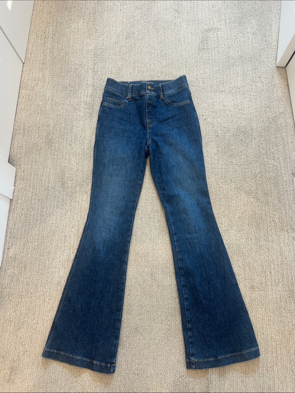 SPANXshape™ EveryWear Flare Jeans, Authentic Blue Women's Flare Jeans